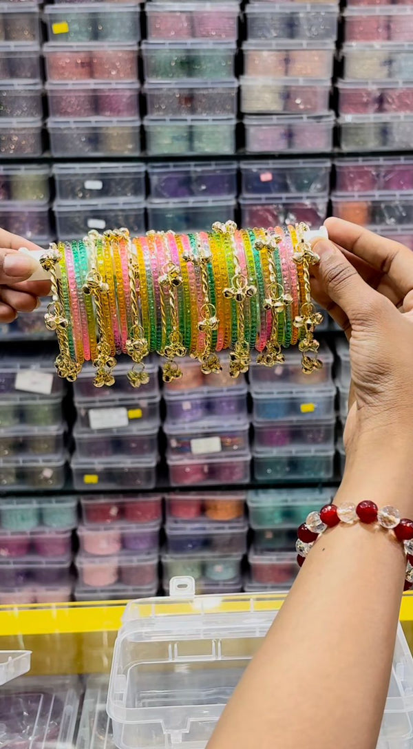 MOST VIRAL KASHMIRI BANGLES & CHURIYAN ORIGNAL KASHMIRI NOT PAKISTANI ( 8 BANGLES & 30 CHURI)