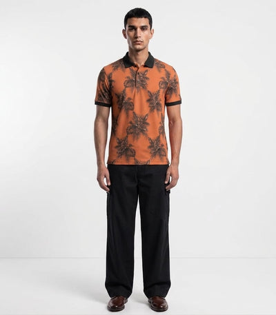 Modern Panel Collar Polo Shirt for Men – Premium Comfort | Humraaz Wear